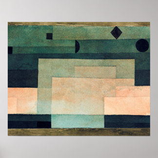 Poster Le firmament au-dessus du temple (1922) par Paul K