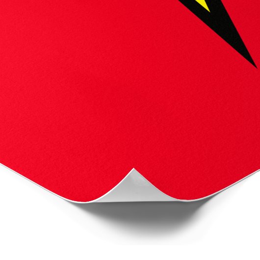 Poster Le Flash | Éclair (Coin)