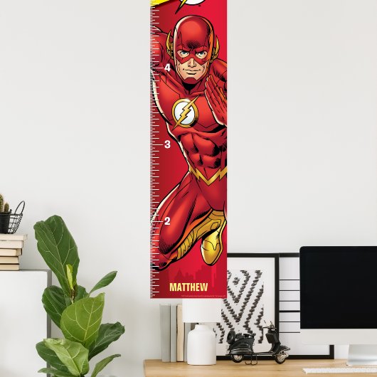 Poster Le Flash | Graphique de croissance (Bureau à domicile)