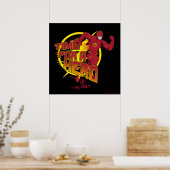 Poster Le Flash | Graphique "Le Temps D'Un Héros" (Cuisine)