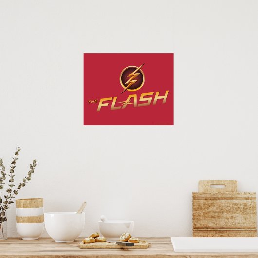 Poster Le Flash | Logo TV Show (Cuisine)