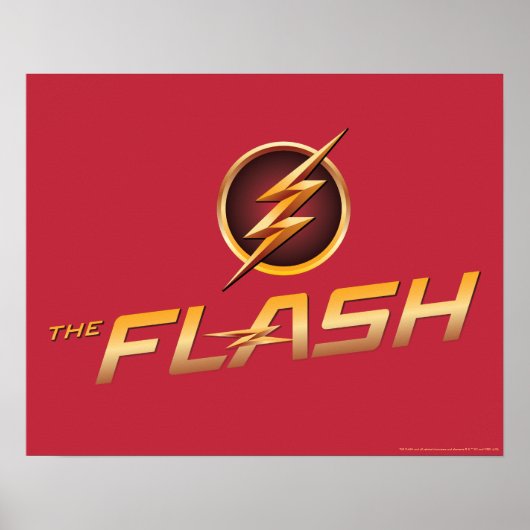 Poster Le Flash | Logo TV Show (Devant)