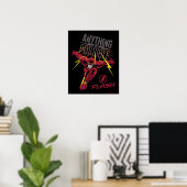 Poster Le Flash | "Tout est possible" (Bureau à domicile)