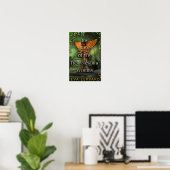 Poster Le fléau de la femme gênante (Bureau à domicile)