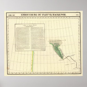 Poster Le fleuve Mackenzie, le Yukon