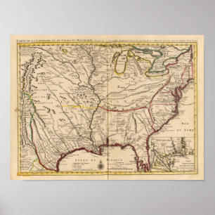 Poster Le fleuve Mississippi