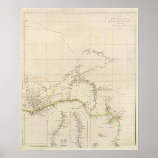 Poster Le fleuve Niger (Devant)