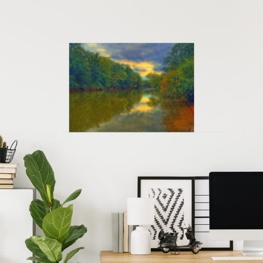 Poster Le Flint (Bureau à domicile)