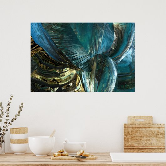 Poster Le flux d'or (Cuisine)