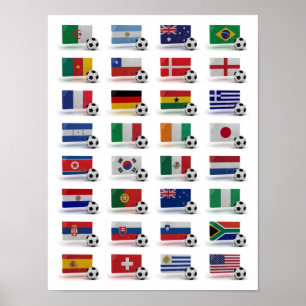 Poster Le football 2010