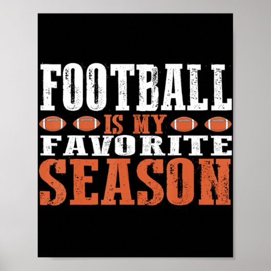 Poster Le football est ma saison préférée (Devant)
