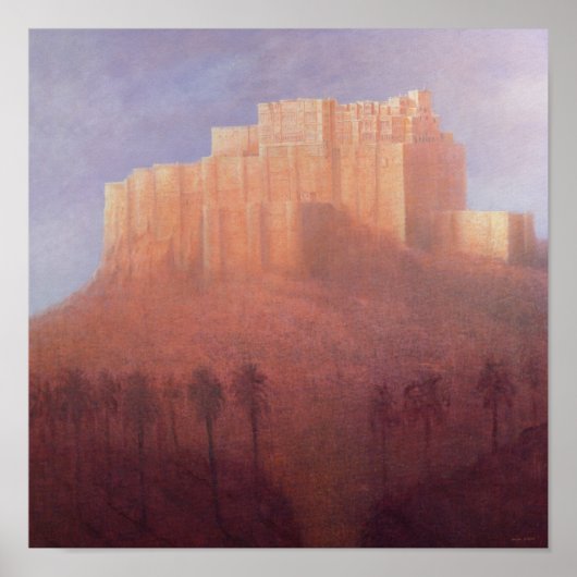 Poster Le fort de Jodhpur (Devant)