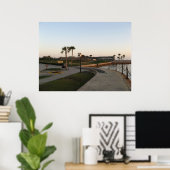 Poster Le fort Matanza à St. Augustine (Bureau à domicile)