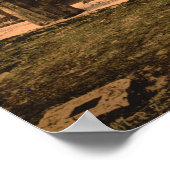 Poster Le Forum, Pompéi, Campanie, Italie (Coin)