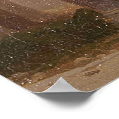 Poster Le Forum romain avec l'Arc de Constantin (Coin)