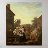 Poster Le Four Times of Day : Soirée, 1736 (Devant)