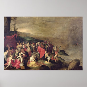 Poster Le franchissement de la mer Rouge