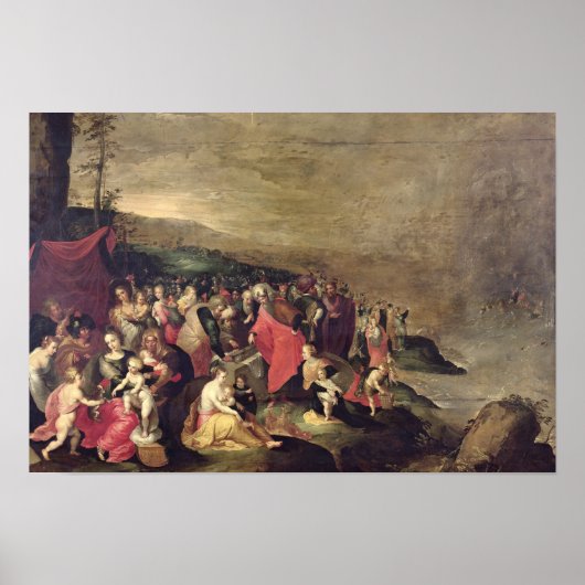 Poster Le franchissement de la mer Rouge (Devant)