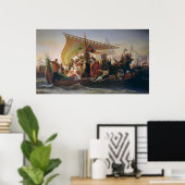 Poster Le franchissement du Bosphore (Bureau à domicile)