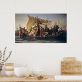 Poster Le franchissement du Bosphore (Cuisine)