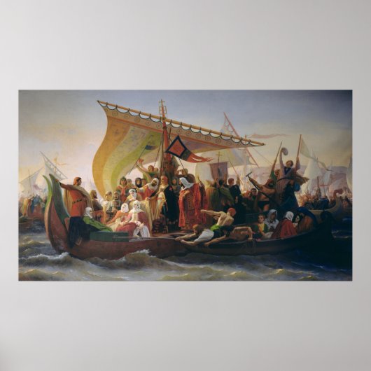 Poster Le franchissement du Bosphore (Devant)