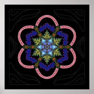 Poster Le Fromage N'Est Pas Resté Seul