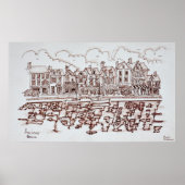 Poster Le front de mer, Amiens | Somme, France (Devant)