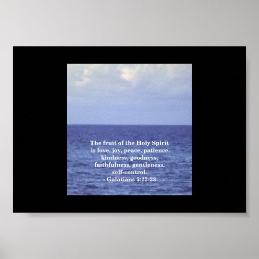 POSTER LE FRUIT DE L'ESPRIT (Devant)