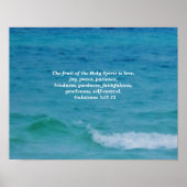 POSTER LE FRUIT DE L'ESPRIT (Devant)