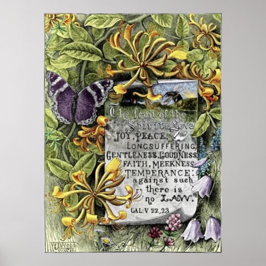Poster Le Fruit De L'Esprit (Devant)