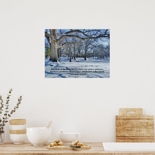 POSTER LE FRUIT DE L'ESPRIT (Cuisine)