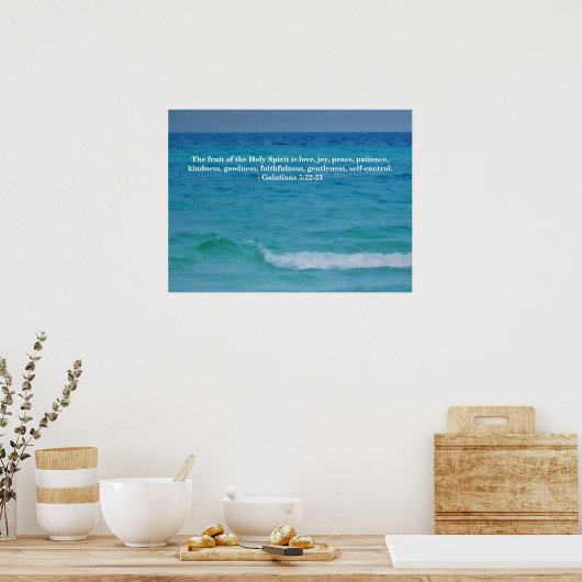 POSTER LE FRUIT DE L'ESPRIT (Cuisine)