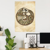 Poster Le furet celtique (Bureau à domicile)