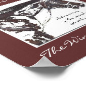 Poster Le gagnant Cercle Haiku Art Print (Coin)