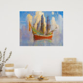 Poster Le galion d'or de Newell Convers Wyeth (Cuisine)