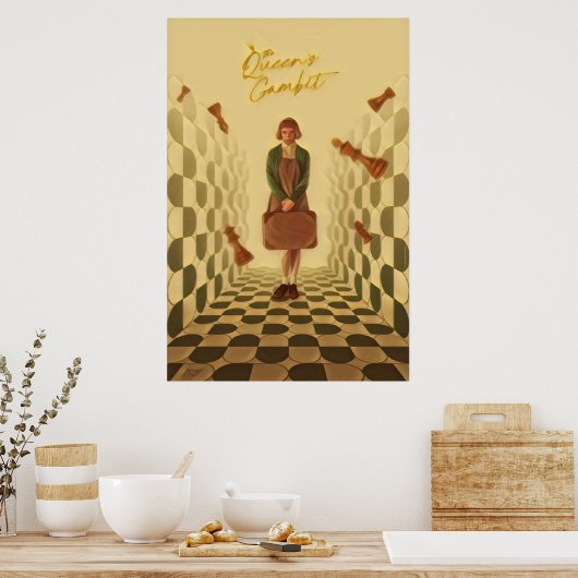 Poster Le Gambit des reines (Cuisine)