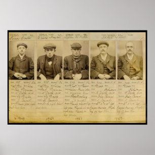 Poster Le gang a appelé les Peaky Blinders qui ont opéré 