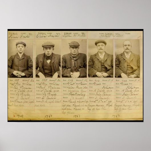 Poster Le gang a appelé les Peaky Blinders qui ont opéré (Devant)