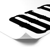 Poster Le garage de Mme & M. Smith (Coin)