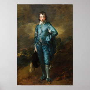 Poster Le garçon bleu