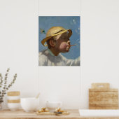 Poster Le garçon de la bulle par Paul Peel (Cuisine)