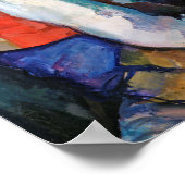 Poster Le Garçon de la Veste Rouge, Cezanne (Coin)