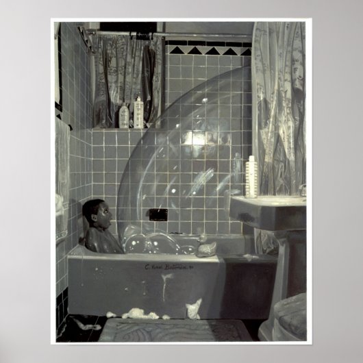 Poster Le garçon et la bulle 1990 (Devant)