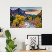 Poster Le gardien de l'automne (Bureau à domicile)