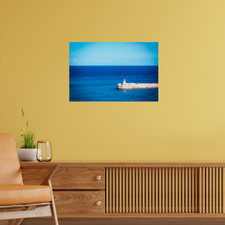 Poster Le Gardien du Grand Port : Brise-lames de La Valet