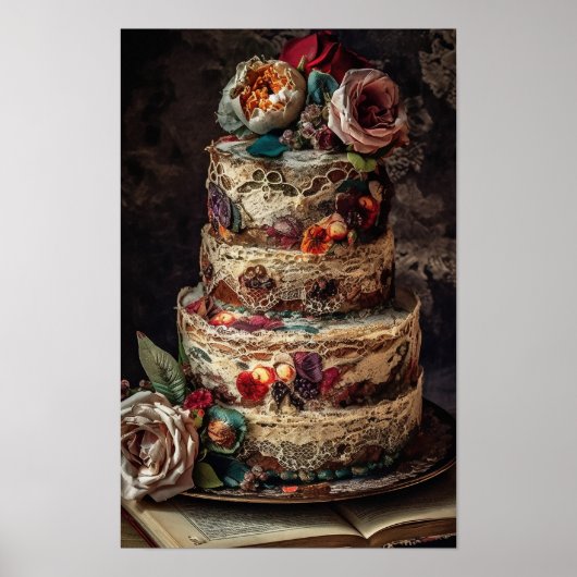 Poster Le gâteau Mariage (Devant)