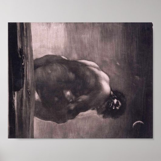 Poster Le géant de Francisco de Goya (Devant)