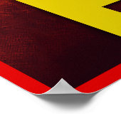 Poster Le géant du diable rouge anti-Obama (Coin)