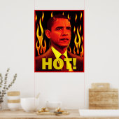Poster Le géant du diable rouge anti-Obama (Cuisine)