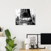 Poster LE GÉANT REDWOOD le DIMANCHE c. 1890 (Bureau à domicile)